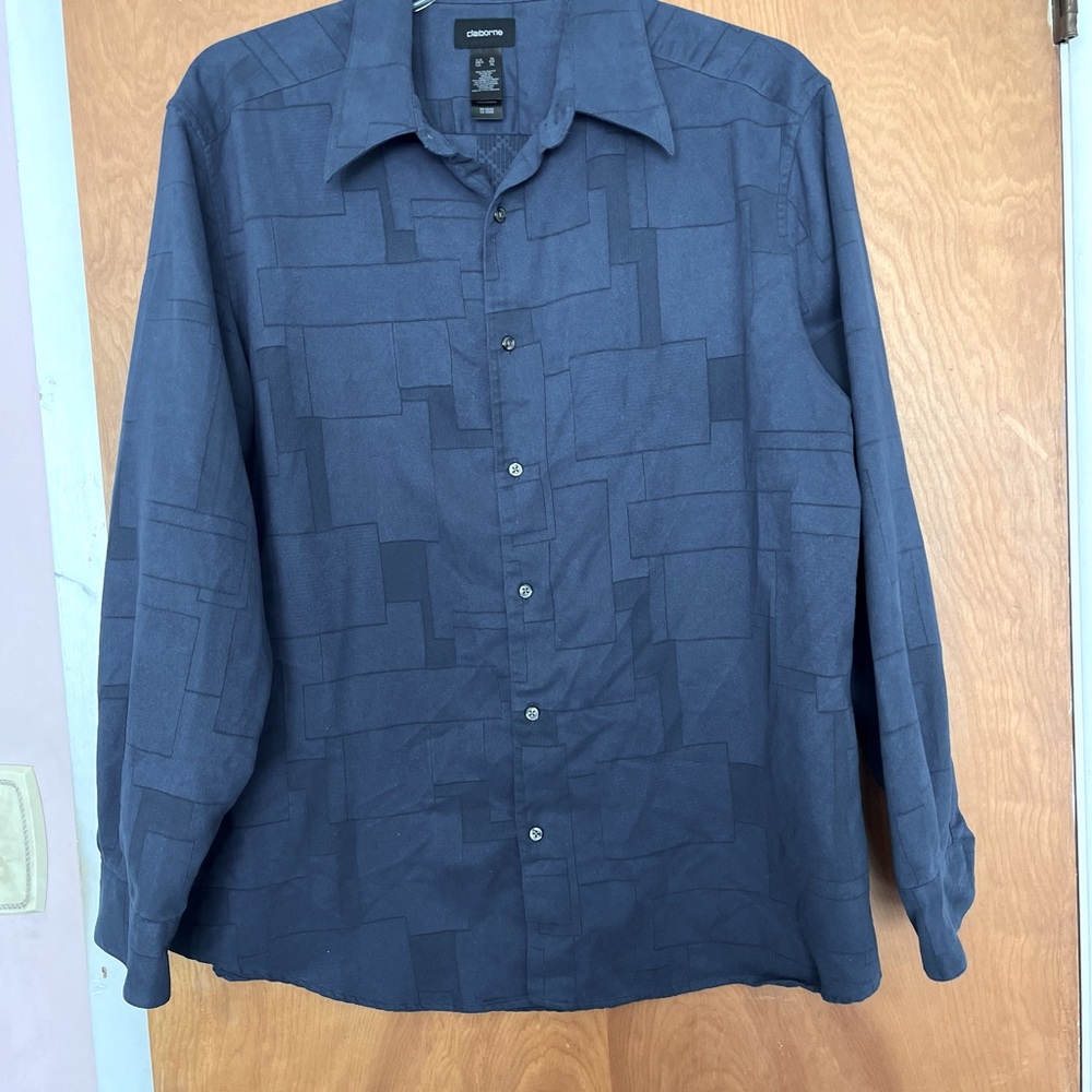 Men’s suede Claiborne shirt